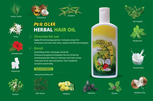 PVR Olee herbal hair oil